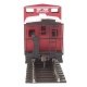 Wide-Vision Caboose - Ready to Run -- Norfolk Southern (red, white), HO, WalthersTrainline 1527