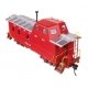 Wabash Streamlined Caboose - Ready to Run, HO, WalthersProto 103610