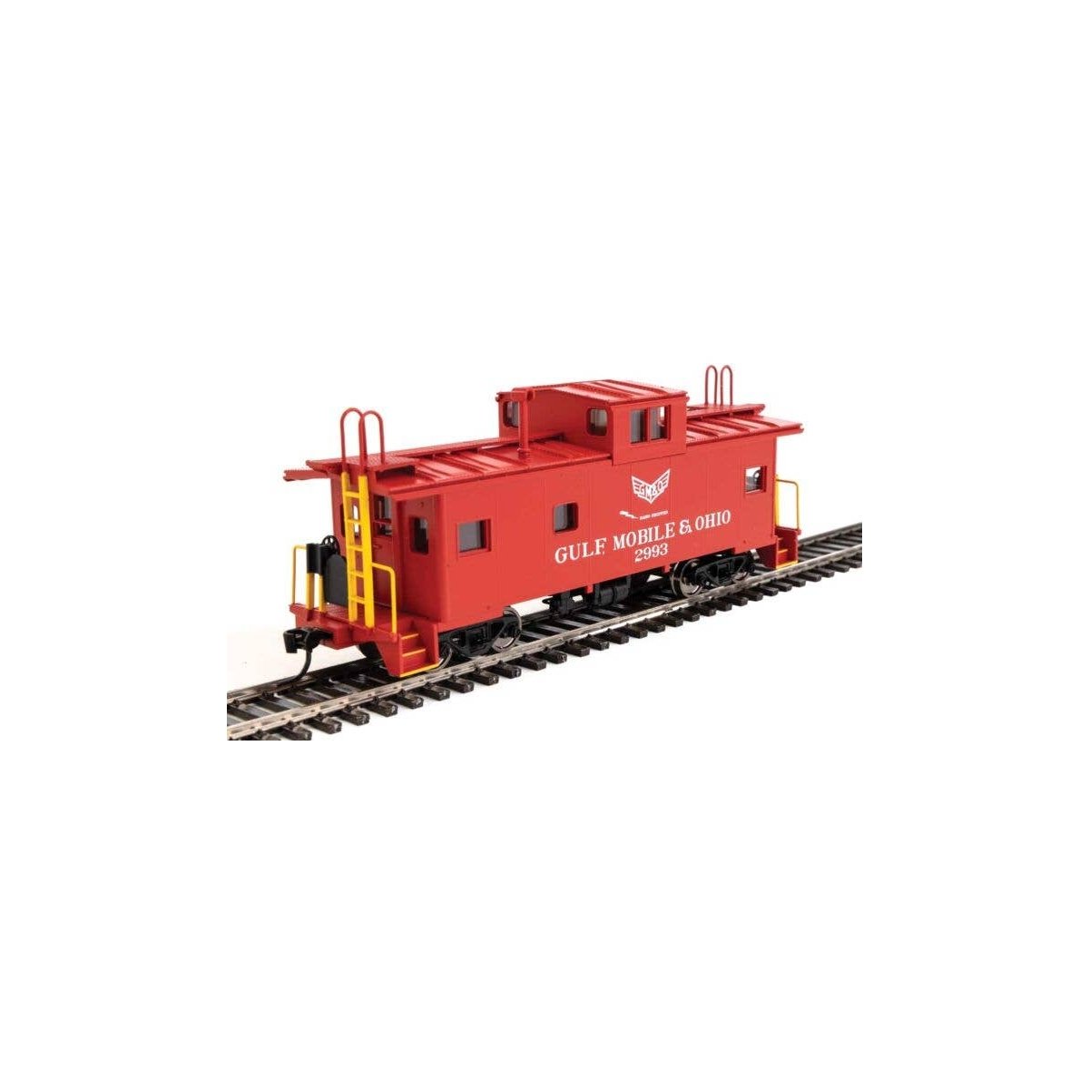 International Wide-Vision Caboose - Ready to Run -- Gulf, Mobile & Ohio 2993, HO, WalthersMainline 8770