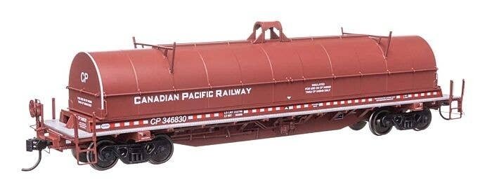 52′ NSC Type II Coil Car - Ready to Run -- Canadian Pacific 346830, HO, WalthersProto 105706