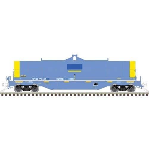 42′ Coil Steel Car with Fishbelly Side Sill - Ready to Run - Master(R) -- South Chica, N, Atlas Model Railroad Co. 50006774