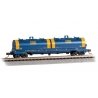 55′ Coil Car with Round Hoods and Load - Ready to Run -- CSX 496172 (blue, yellow hood ends, , N, Bachmann Industries 71452