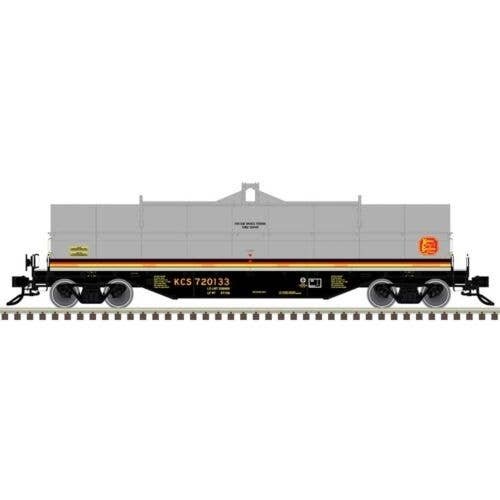 42′ Coil Steel Car with Fishbelly Side Sill - Ready to Run - Master(R) -- Kansas City, N, Atlas Model Railroad Co. 50006780