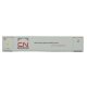 53′ Singamas Corrugated-Side Container - Assembled -- Canadian National (white, gray, red Wo, HO, Walthers SceneMaster 8518