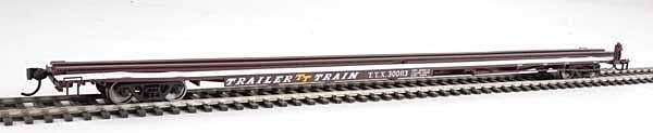 85′ General American G85 Flatcar - Ready to Run -- TTX (Brown) 300113, HO, WalthersMainline 5536