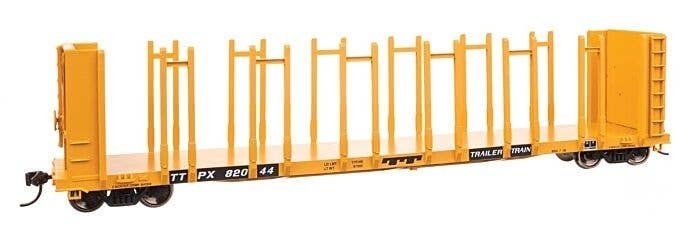 63′ Pulpwood Flatcar - Ready to Run -- TTX TTPX 82044, HO, WalthersMainline 50814