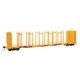 63′ Pulpwood Flatcar - Ready to Run -- TTX TTPX 82044, HO, WalthersMainline 50814
