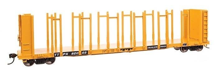 63′ Pulpwood Flatcar - Ready to Run -- TTX TTPX 82069, HO, WalthersMainline 50815