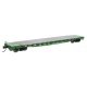 53′ GSC Flatcar - Ready to Run -- Burlington Northern 612898, HO, WalthersMainline 6604