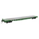 53′ GSC Flatcar - Ready to Run -- Burlington Northern 612898, HO, WalthersMainline 6604
