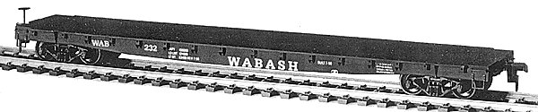 53` 6` GSC Commonwealth Flatcar - Kit -- Undecorated, HO, Tichy Train Group 1000