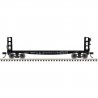 42′ Pulpwood Flatcar with Load - Ready to Run -- Chesapeake & Ohio 81879 (black), HO, Atlas Model Railroad Co. 20007576