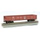 40′ Gondola - Ready to Run - Silver Series(R) -- Great Northern 75733 (Boxcar Red, Rocky Sil, HO, Bachmann Industries 17211