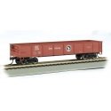 40′ Gondola - Ready to Run - Silver Series(R) -- Great Northern 75733 (Boxcar Red, Rocky Sil, HO, Bachmann Industries 17211