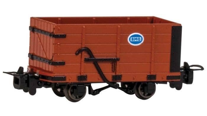 Narrow Gauge High-Side Gondola - Ready to Run -- Brown, HOn30, Bachmann Industries 77305