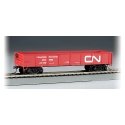 40′ Gondola - Ready to Run - Silver Series(R) -- Canadian National (red, white Noodle Logo), HO, Bachmann Industries 17213