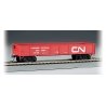 40′ Gondola - Ready to Run - Silver Series(R) -- Canadian National (red, white Noodle Logo), HO, Bachmann Industries 17213