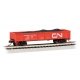 40′ Steel Gondola with Load - Ready to Run -- Canadian National 149930 (red), N, Bachmann Industries 17257