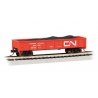 40′ Steel Gondola with Load - Ready to Run -- Canadian National 149930 (red), N, Bachmann Industries 17257