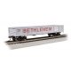 40′ Gondola - Ready to Run - Silver Series(R) -- Bethlehem Steel 46631 (gray, red), HO, Bachmann Industries 17225