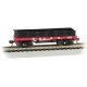 Old-Time Wood Gondola - Ready to Run -- Western & Atlantic 121 (red), N, Bachmann Industries 15451