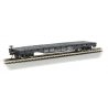 52′ Flatcar - Ready to Run - Silver Series(R) -- Norfolk & Western, HO, Bachmann Industries 17342