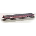 52′ Flatcar - Ready to Run - Silver Series(R) -- Pennsylvania Railroad, HO, Bachmann Industries 17314