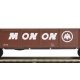 40′ Gondola - Ready to Run - Silver Series(R) -- Monon 3301 (Boxcar Red), HO, Bachmann Industries 17218