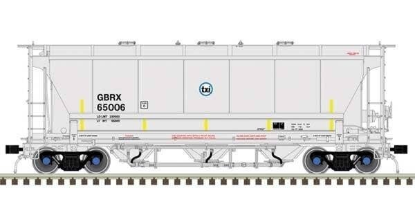Trinity 3230 Pressure Differential PD Covered Hopper - Ready to Run Master Plu -- TXI, N, Atlas Model Railroad Co. 50006219