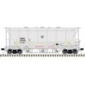 Trinity 3230 Pressure Differential PD Covered Hopper - Ready to Run Master Plu -- TXI, N, Atlas Model Railroad Co. 50006218