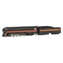 Class J 4-8-4 - Econami(TM) Sound and DCC -- Norfolk & Western 611 (black, maroon)