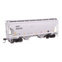 39′ Trinity 3281 2-Bay Covered Hopper - Ready-to-Run -- Arkansas-Oklahoma Railroad 492345, HO, WalthersMainline 49301