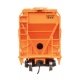 ACF 5250 4-Bay Centerflow Covered Hopper - Ready to Run -- Denver & Rio Grande Western(TM) 1558, HO, WalthersMainline 49209