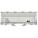 ACF 2-Bay Covered Hopper - Kit -- ACFX 44795 (gray), HO, Accurail Inc 2220