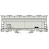 ACF 2-Bay Covered Hopper - Kit -- ACFX 44795 (gray), HO, Accurail Inc 2220