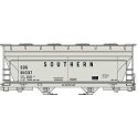 ACF 2-Bay Covered Hopper - Kit -- Southern Railway (gray), HO, Accurail Inc 81871