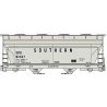 ACF 2-Bay Covered Hopper - Kit -- Southern Railway (gray), HO, Accurail Inc 81871
