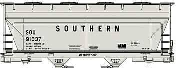 ACF 2-Bay Covered Hopper - Kit -- Southern Railway (gray), HO, Accurail Inc 81871