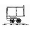 18′ Gauge Rotary Mine Car, O, Grandt Line Products Inc 3024