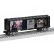 Steel Boxcar with Illuminated Light Sabers - 3-Rail - Ready to Run -- Star Wars(TM) Darth Vader vs. Obi-, O, Lionel 2528260