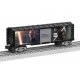 Steel Boxcar with Illuminated Light Sabers - 3-Rail - Ready to Run -- Star Wars(TM) Darth Maul vs. Qui-G, O, Lionel 2528280