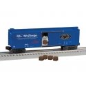 Unloading Mail Boxcar - 3-Rail - Ready to Run -- Mister Rogers Neighborhood Mr. Mc Feely (blue), O, Lionel 2528610