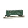 40′ Animated Stock Car with Horses - Ready-to-Run -- Southern Railway 45659 (green), HO, Bachmann Industries 19702