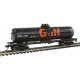 40′ Tank Car - Ready to Run -- Gulf Oil Company (black, orange Billboard Lettering), HO, WalthersTrainline 1612
