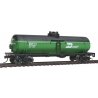 Tank Car - Ready To Run -- Burlington Northern (Cascade Green, black, white), HO, WalthersTrainline 1440