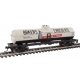 40` Tank Car - Ready to Run -- Baker`s Chocolate GATX 31057 (white, black, red), HO, WalthersTrainline 1615