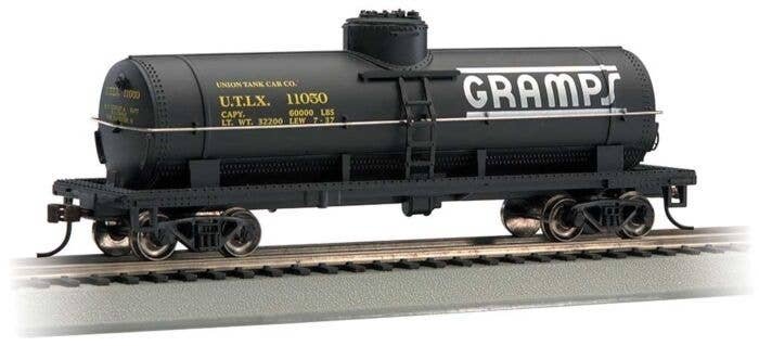 40′ Single-Dome Tank Car - Ready to Run - Silver Series(R) -- Gramps UTLX 11055, HO, Bachmann Industries 17804