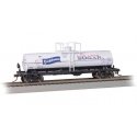 Chemical Tank Car - Ready to Run -- Godchaux Sugar GATX 36372 (white, black, blue, red ′Pure, HO, Bachmann Industries 75802