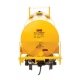 40′ Trinity 14,000-Gallon Molten Sulfur Tank Car - Ready to Run -- Trinity Leasing (YLW) 135037, HO, WalthersProto 100075