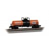 Chemical Tank Car with Large Dome - Ready to Run -- Hooker Chemicals SHPX 15864 (orange, blac, N, Bachmann Industries 75853